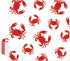 Crab Boil Party Supplies - 50 Pcs Crab Theme Seafood Boil Napkins