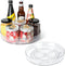Lazy Susan Condiments Organizer, Spice Rack Storage Turntable for Cabinet, Fridge, Countertop, Pantry, Bathroom, Round