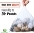 BirdBags Turkey Bags, 18” x 20” 25 Pack, USA & EU-Approved, Freezer Safe, Oven Safe, Great Heat-Safe 450*F Cooking Bags for Oven & Turkey Brining, Heavy Duty Oven Bags for Turkey by DL Wholesale