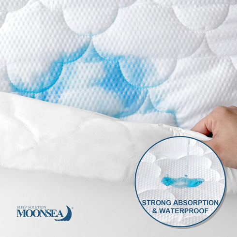 Waterproof Travel Air Mattress Protector for Kids - Fits Intex Kidz Inflatable