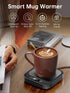 40W 4 Settings, LAOION Mug Warmer - Coffee Cup Warmer for Desk with Auto Shut Off, Smart Electric Candle Warmer