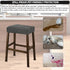 Counter A,4 Pack NeColorLife Rectangle Bar Stool Covers,Stretch Waterproof Saddle Seat Covers for Height and Kitchen