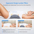 Cozyhealth Lumbar Support Pillow for Sleeping, Heated Lower Back Pillow with Graphene Heating for Lower Back Pain