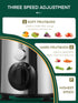 3-Speed Setting, 400 Juicer Machines, HOUSNAT Juicer Whole Fruit and Vegetables with W Motor Quick Juicing Ideal