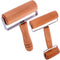 2 Pcs Wooden Pastry Pizza Roller Pin, Non-Stick Rolling Pin for Baking