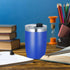 VEGOND Stainless Steel 12 oz Tumblers, Vacuum Insulated Double Wall Travel Tumbler with Lid and Straw, Royal Blue