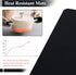 YACEYACE 2Pcs Black Silicone Mats, 15.7"x 11.8" Placemats for Kitchen Counter, Baking, Jewelry