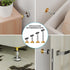platibo 4PCS (28-110mm) Rotatable Adjustable Threaded Bed Frame Anti-Shake Tool, Headboard Stoppers, Bedside Anti Shake