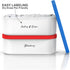 2 (Set 2) Frozen Ice Cream Containers - Quart Ea. of - Premium Reusable Freezer Storage for Homemade Ice Cream Tub