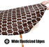 36" 44" Smiry Round Picnic Tablecloth, Waterproof Elastic Fitted Table Covers for - Tables, Wipeable Flannel Backed