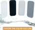 Silicone Organizer Tray, Soap and Sponge Holder for Kitchen Sink, Bathroom - 2 Pack Storage Tray (White)