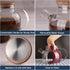 CnGlass Glass Teapot, Stovetop Safe, 30.4oz Clear Teapot with Removable Filter Spout for Loose Leaf Tea