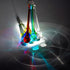6pcs 5.9inch H&D Mix Color Large Crystal Raindrop Chandelier Prisms Hanging Drops Pendants DIY Parts