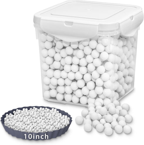 Pie Weights for Blind Baking | 2.2 LB Reusable Ceramic Pie Weights with Storage Box