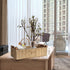 Round Paper Rope Storage Basket with Handle, Beige, 14.5in x 6.6in x 3.74in by STOBSK