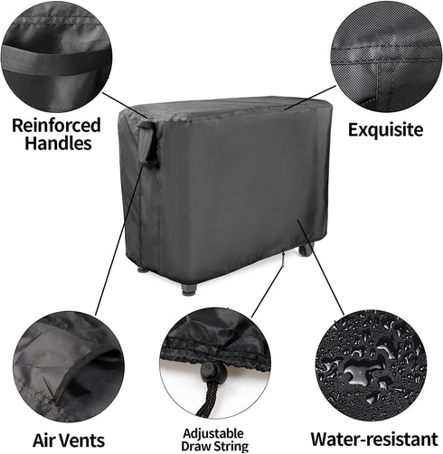 46inch 46"Lx25"Wx40"H, Outdoor Prep Table Cover for Expert Grill Outdoor Food Prep Cart, BBQ Grill Cart Cover
