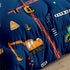 3 Set Sets, Sets Pcs Twin Bedding for Boys, Kids Construction Truck Comforter Excavator Truck Twin Boys Bedding for All