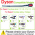 Flexible Crevice Tool: Dyson V7 V8 V10 V11 V15 Gen5 Cordless Vacuums Accessories for Car Detailing, Corners Cleaning