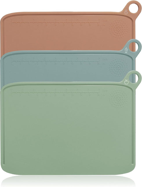 Charmline Cutting Boards Set Of 3, Versatile Assortment for Raw and Cooked Vegetables and Meat