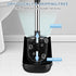 SetSail Toilet Brush and Holder, Automatic Toilet Bowl Brushes for Bathroom, Ventilated Toilet Scrubber