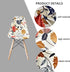 HAOYONG Waterproof Shell Chair Covers,Jacquard Dining Room Chair Slipcover Set of 2 Mid Century Modern Dining Chair Covers Stretchable Slipcovers for Kitchen, Office and Living Room by HAOYONG