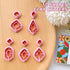 KEOKER Polymer Clay Cutters - Boho Basic Cutters for Polymer Clay Jewelry and Earrings