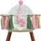 Cuvaho Half Birthday Decorations Girl Pink Sage Green 1/2 High Chair Banner with