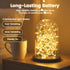 15 Pack 7Ft 20 DomeStar Fairy Lights Battery Operated, LED Waterproof String Lights Wire Firefly Starry Moon Light