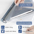 Haton Window Privacy Film: One Way Window Tint for Home, Silver, 17.5 x 78.7 Inches, No Glue Static Cling