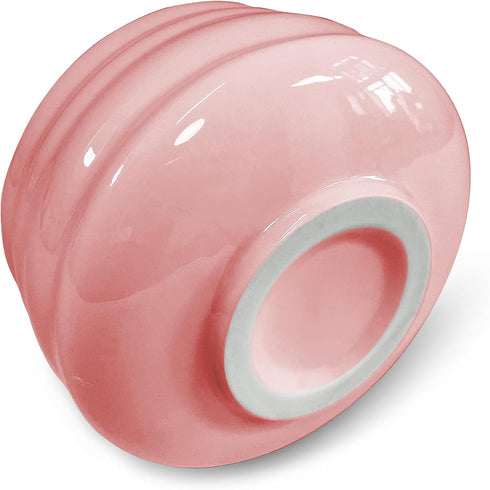 Handmade Japanese Ceramic Matcha Bowl, Green Tea Cup for Ceremony Chawan 500ml 17oz (Pink)