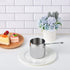 IMEEA Butter Warmer Turkish Coffee Pot - Mini Saucepan with Spout, 18/10 Tri-Ply Stainless Steel (10oz/300ml)