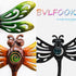 YNGFIL Dragonfly Wall Art Decor | 3 Pack Metal Indoor Outdoor Hanging Decorations for Living Room Bedroom, 9 Inch