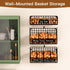 Countertop 3 Egg Holder with Dividers & Labels, Tier Stackable Chicken Egg Holder Egg Baskets for Gathering Fresh Eggs