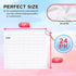 24 Pack White Washcloths, Microfiber Face Cloths, Soft Bulk Fingertip Towels, Lint Free Quick Dry Absorbent Reusable
