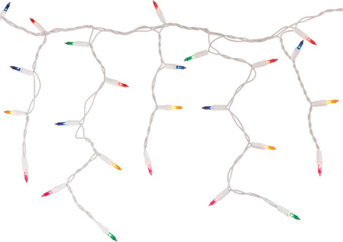 Holiday Wonderland Multi Color 300 Count Icicle Set, Christmas Lights, Icicles & Path-Cicles