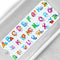 Linoows Baby Bath Tub Mat, Extra Large Non Slip Kids Cartoon Bathtub
