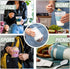 5 Pack On The Go Cereal Yogurt Cups with Lids and Spoon, Overnight Oats Container, Reusable Parfait Plastic Milk Jar