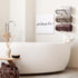 12 Sorbus Towel Holder for Bathroom Wall - Level Wall Mounted Towel Rack Shelves for Rolled Bath Towels, Washcloths