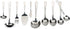 RSVP International Endurance Flatware Collection, Stainless Steel Dishwasher Safe Berry Spoon