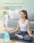 24dB Light,0.5 MegaWise Desktop Cool Mist Humidifiers for Bedroom, Ultrasonic Air Vaporize, Colorful Night Gal
