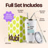 KLUBI 20 Ounce Llama Gifts Mug - No Prob Llama Tumbler with Straw for Mom from Daughter