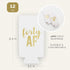 Forty AF Can Coolers, Set of 12 for 40th Birthday Favors and Party Decorations for Men and Women