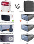 BAGSPRITE Stand Mixer Cover with Appliance Sliders Base, Compatible with KitchenAid Mixer-Storage Bag for 4.5/5 Quart