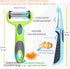 3 1 GANNK Potato Apple Vegetable Peelers for Kitchen, I and Y Peelers for Fruit Veggie Potatoes Carrot Cucumber