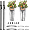 Hazztoll Adjustable Plant Risers for Inside Pot, Planter Insert for Large Container, 19.5-32''