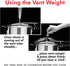 Hawkins Whistle Vent Weight for Stainless Steel and Bigboy Pressure Cooker, 1.5 Liter to 22 Liter