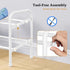 2 Tier,41.53'' Closet, 12 Gewudraw Shoe Rack Adjustable Metal Shoe Organizer for Bedroom, Entryway,Holds Up to Pairs