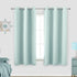 Mint/Seafoam Green Curtains for Bedroom 2 Panels Set,Retro Blackout Grommet Heat Light
