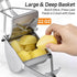 SPEENSUN Potato Ricer, Heavy Duty Stainless Steel Potato Masher for Fluffy Mashed potatoes & Baby Food | Dishwasher