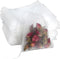 100 Pcs Disposable Loose Tea Bags, Mesh Small Drawstring for Herbs and Spices